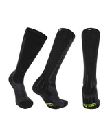Șosete compresive sport DANISH ENDURANCE 21-26 mmHg unisex – Negru/Galben 43-47