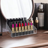 Organizator din acril transparent pentru 40 rujuri și produse cosmetice Benbilry