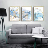 Set 3 postere artă islamică modernă decor perete fără ramă – Stil 4 (30x40 cm)