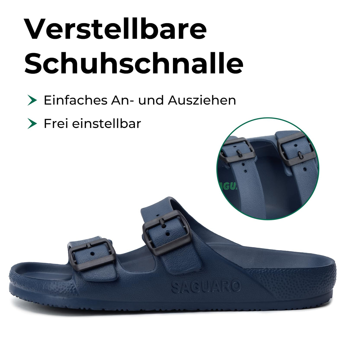 EVA Outdoor Beach Clogs Lightweight Slip-On Unisex – Blue EU 41