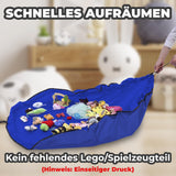 Foldable Toy Storage Bag & Baby Play Mat Space-Saving Design – Space