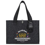 Bottle Carrier Bag 6-Bottle Beer Carrier with Opener Gift for Men – Holds 6 Bottles