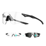 Photochromic UV400 Cycling Glasses TR90 Lightweight 22g – Black K108