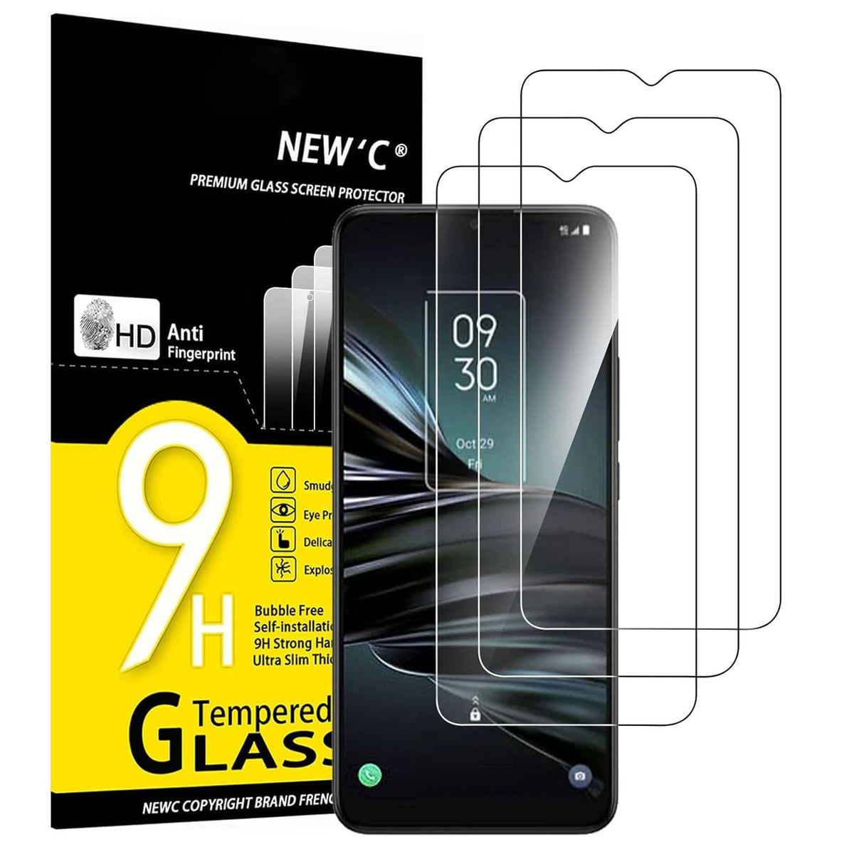 Tempered Glass Screen Protector for TCL 20 XE Anti-Scratch – Clear