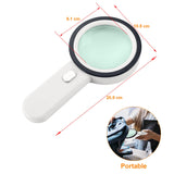 LED Handheld Magnifier with Light 30x for Reading & Inspection – 30x