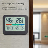 Digital Thermometer & Hygrometer Temperature Humidity Monitor with Magnet – Large LCD