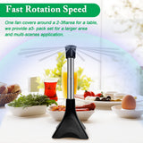 4PCS Flies and Mosquitoes Repelling Insect Fans Keep Flies and Insects Away from Food without Using Chemicals Enjoy Your Meals Outdoors