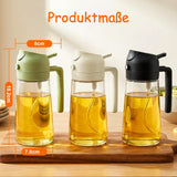 Pulverizator și dozator 2-în-1 pentru ulei de gătit și friteuză 470ml