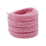 Furry Plush Shoelaces 2 Pairs 1.5cm Wide Flat Replacement for Trainers – Pink