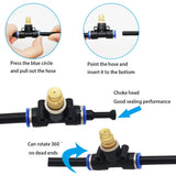 Irrigation Misting Nozzle 10-Pack with Connectors – Green