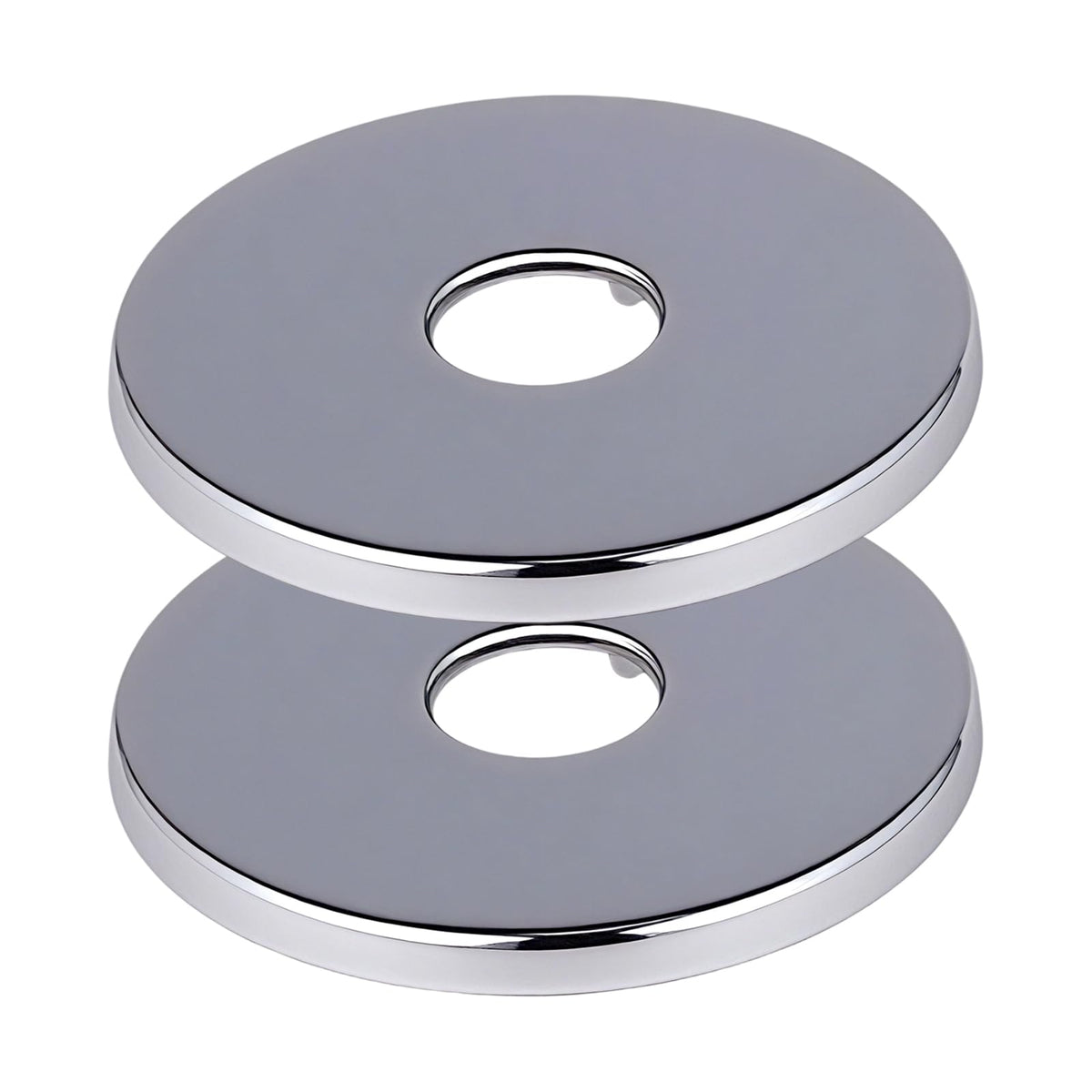 Rozete mascare din inox pentru țevi și baterii 21x80 mm, set 2 bucăți