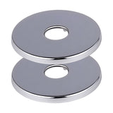 Rozete mascare din inox pentru țevi și baterii 21x80 mm, set 2 bucăți