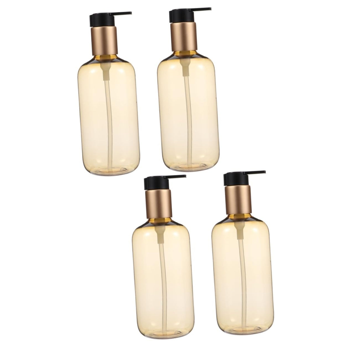 Refillable Pump Bottles 4-Pack Leak-Proof Travel Dispensers – 6.73x4.88x2.44in