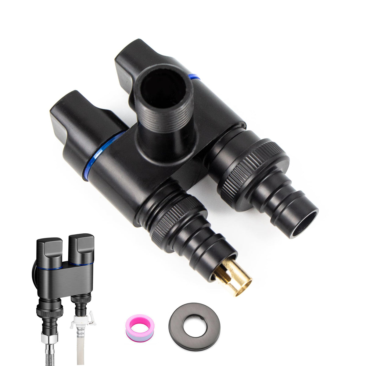Combination Angle Valve 3-way Regulating – 1/2 x 3/4in