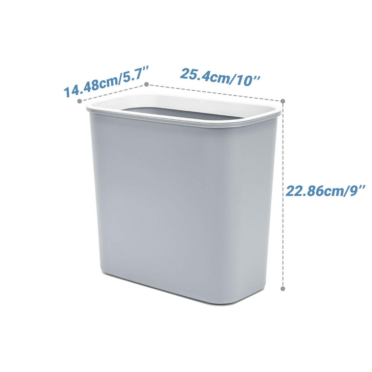 Coș de gunoi suspendat cu prindere magnetică 8L onlyfire pentru grătar sau bucătărie – Gri
