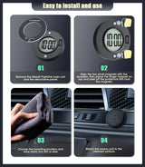 Plăcuțe metalice de schimb pentru suport magnetic Needit ParkOne, set 6 bucăți