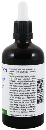 1% Methylene Blue Solution - 100ml | Pharmaceutical Grade Ingredients - Third Party Tested | Methylene Blue | Liquid | Drops | Heiltropfen®