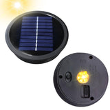 Module solare de schimb pentru lămpi solare de grădină diametru 11 cm, set 2 bucăți
