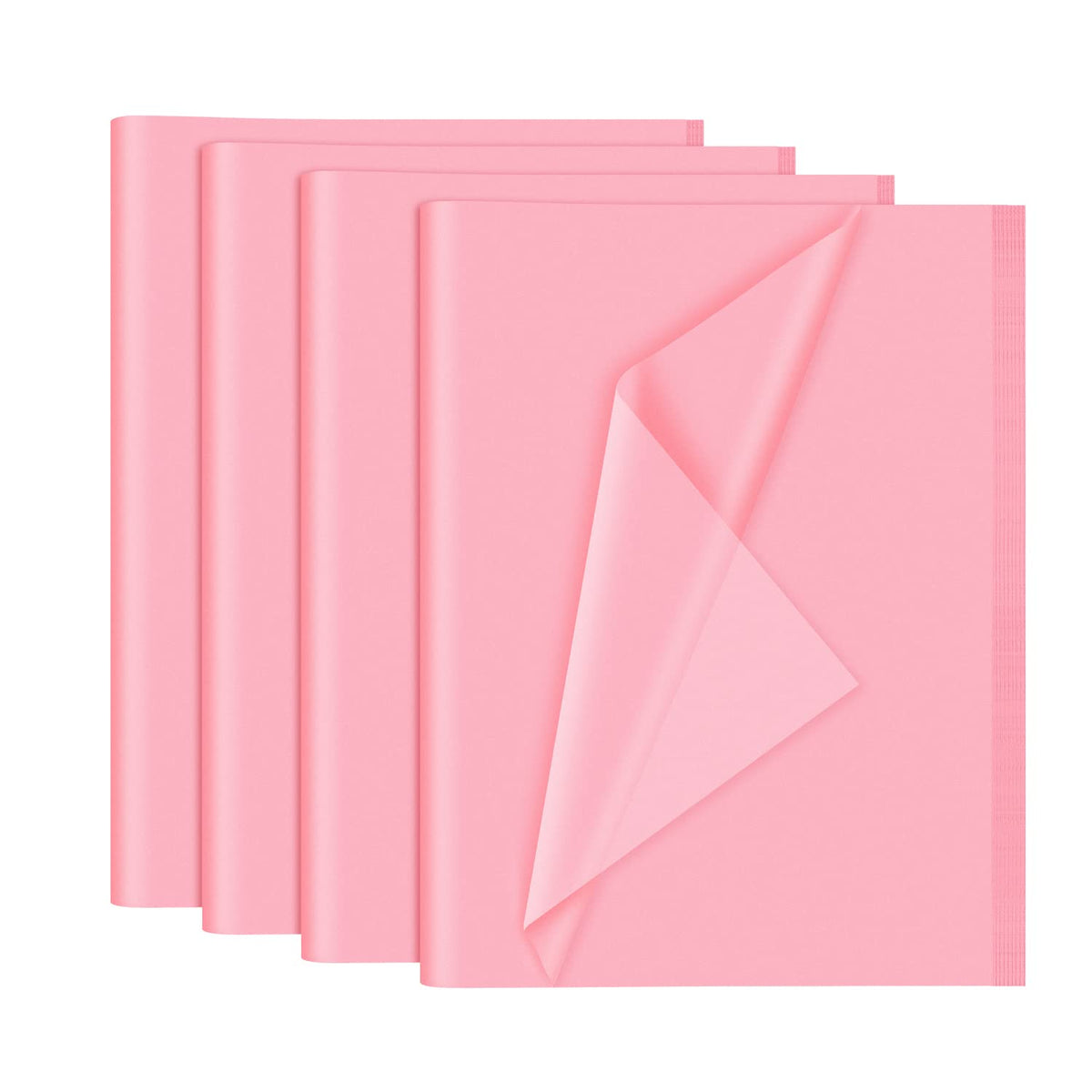 NEBURORA 120 Sheets Pink Tissue Paper 35 x 50 cm Pink Gift Wrap Large Pink Wrapping Paper Sheets for Gift Bags Packaging Flower Fillers Crafts Birthday Christmas Wedding