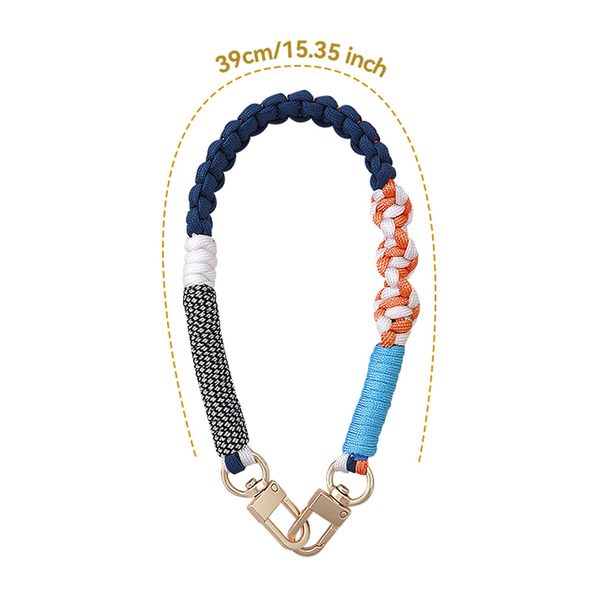 Cell Phone Lanyard Neck Strap Polyester Braided Adjustable – Universal