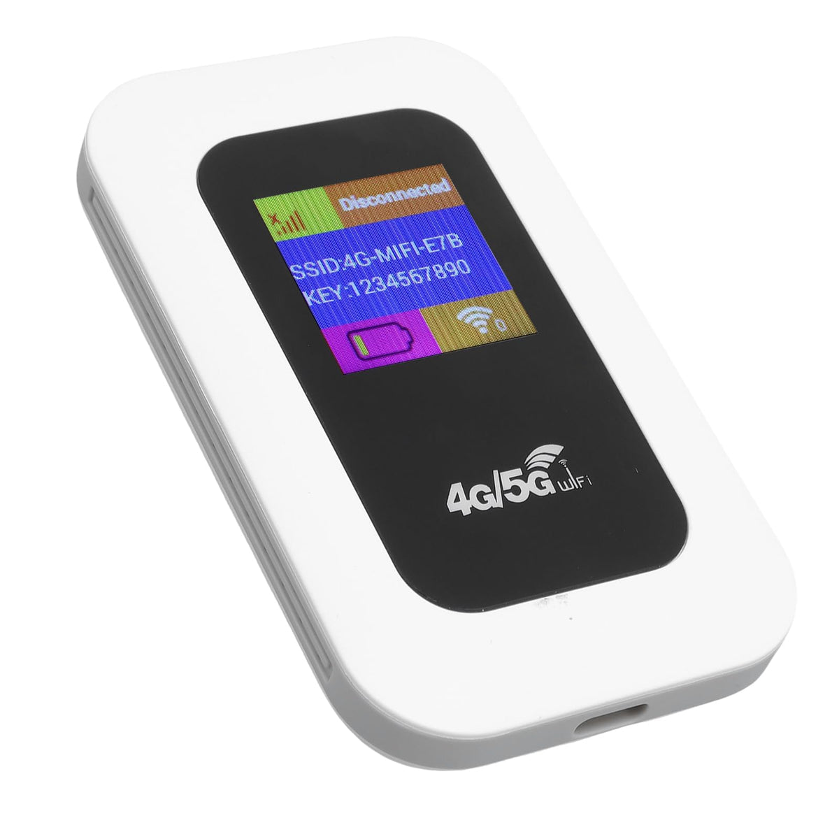 Mobile Hotspot 5G Wi‑Fi 300Mbps SIM Slot Portable Router Plug-and-Play