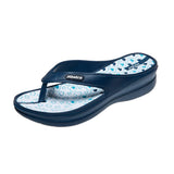 Women's Flip Flops Thong Non-Slip Comfort Beach Pool Platform – Navy EU 39