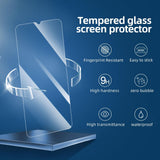 Tempered Glass Screen Protector 3-Pack 9H 0.33mm Bubble-Free – T-Mobile REVVL 6