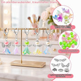 80-Piece Guardian Angel Keychain Set with Tweezers & Box – Multicolour