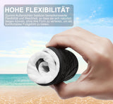 Pantofi de apă și surf cu uscare rapidă respirabili unisex – Dungi Albe EU 37