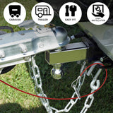Trailer Breakaway Cable Hook 400kg Pull-Out Force Safety Cable – 1 m