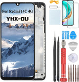Xiaomi Redmi 14C LCD Touch Screen Replacement Frame – Black