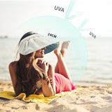 Women’s Foldable Sun Cap 2-in-1 Visor & Hood Lightweight Adjustable