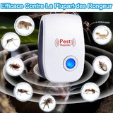Ultrasonic Rodent Repeller 6-Pack Pest Repeller for Mice & Rats