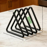 Pot Lid Holder Metal Kitchen Organizer Stand – Metal