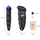URAQT Digital Tire Pressure Gauge, Digital Tire Air Pressure Gauge Pressure Gauge with LCD Backlit Screen for Bicycle, Car, Motorcycle