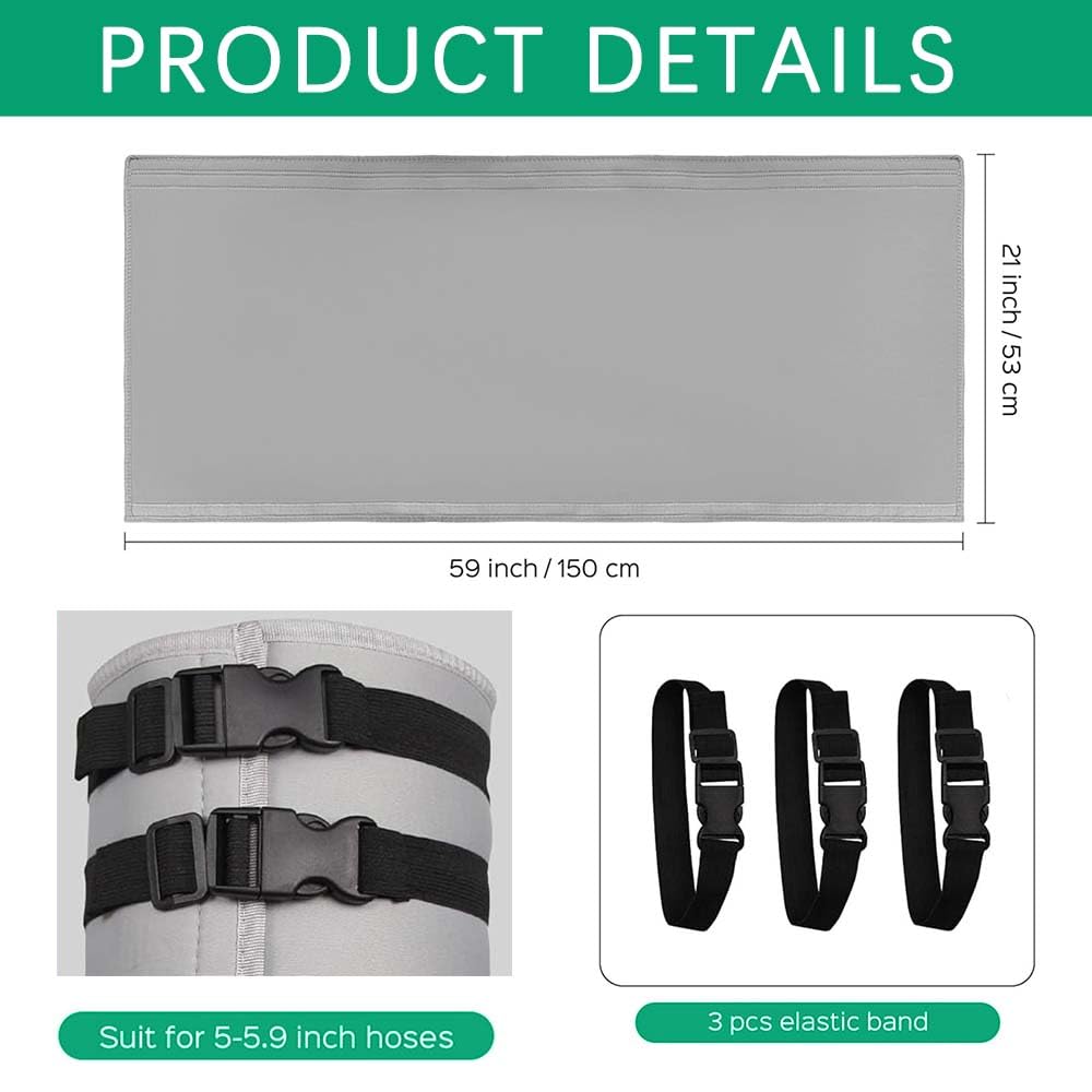 AC Hose Insulation Cover Protective Sleeve 150x50cm for Portable Air Conditioners – 150x50cm