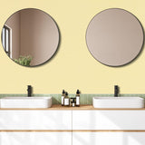 Folie autocolantă decorativă pentru mobilă 60 cm x 5 m – Galben Bej