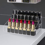 Organizator din acril transparent pentru 40 rujuri și produse cosmetice Benbilry