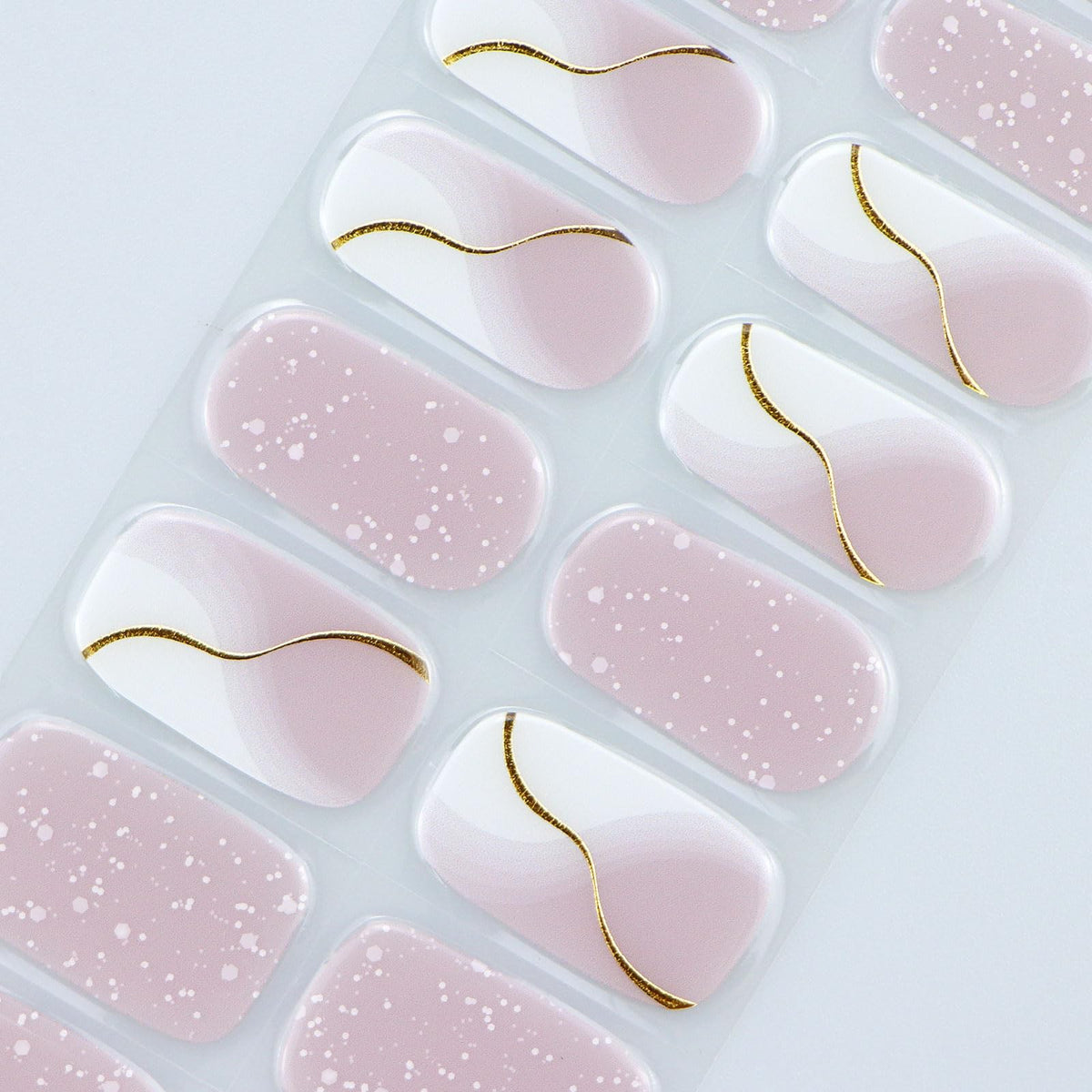 UV Gel Nail Strips French Tip Nail Foil Stickers Nail Art Accessories – JMEOWIO