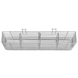 Cutlery Holder Hanging Utensil Organizer 4-Compartment Stainless Steel Spoon Drying Rack – Stainless