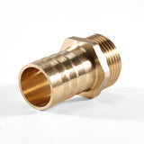 Ștuț adaptor furtun din alamă 1 inch filet exterior x 32 mm cu 2 coliere din alamă