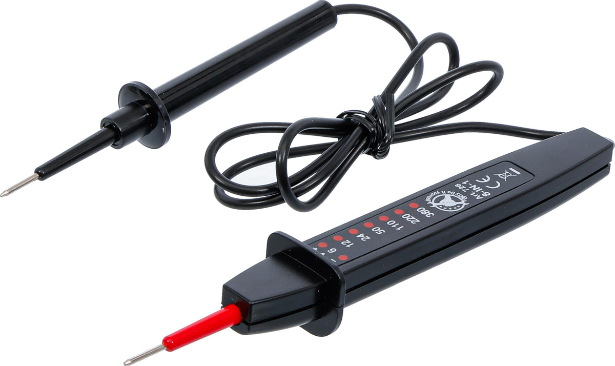 BGS DIY Voltage Tester 6–380V AC/DC – Model 726