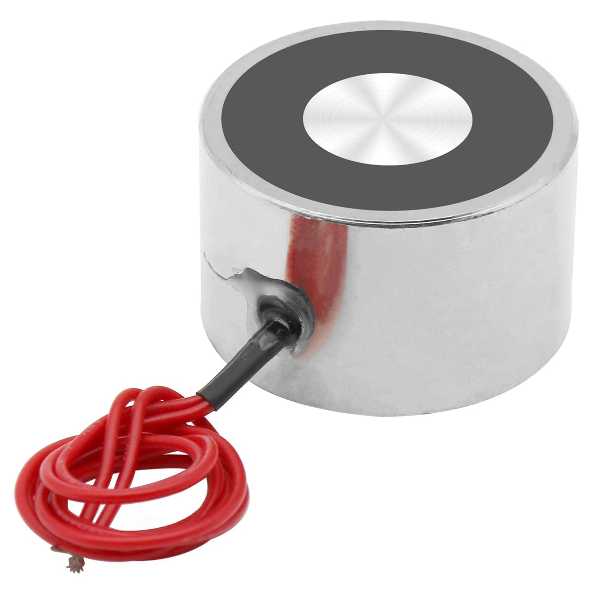 DC Electromagnet 6V 250N (40x25mm) Round Suction – 40x25mm