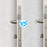 VABNEER 10pcs PVC Door Handle Stoppers Silicone Anti-Slip Door Handle Protectors (Transparent)