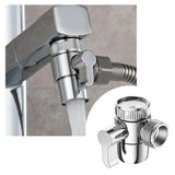 3-way faucet diverter valve, 3-way faucet diverter valve adapter diverter valve with adapter for M22 M24 G1/2 faucet