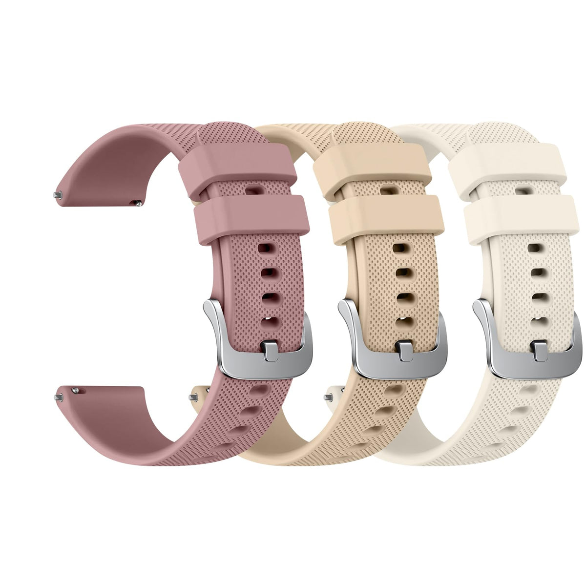 Brățări din silicon compatibile Garmin Vivoactive / Venu / Forerunner, set 3 bucăți