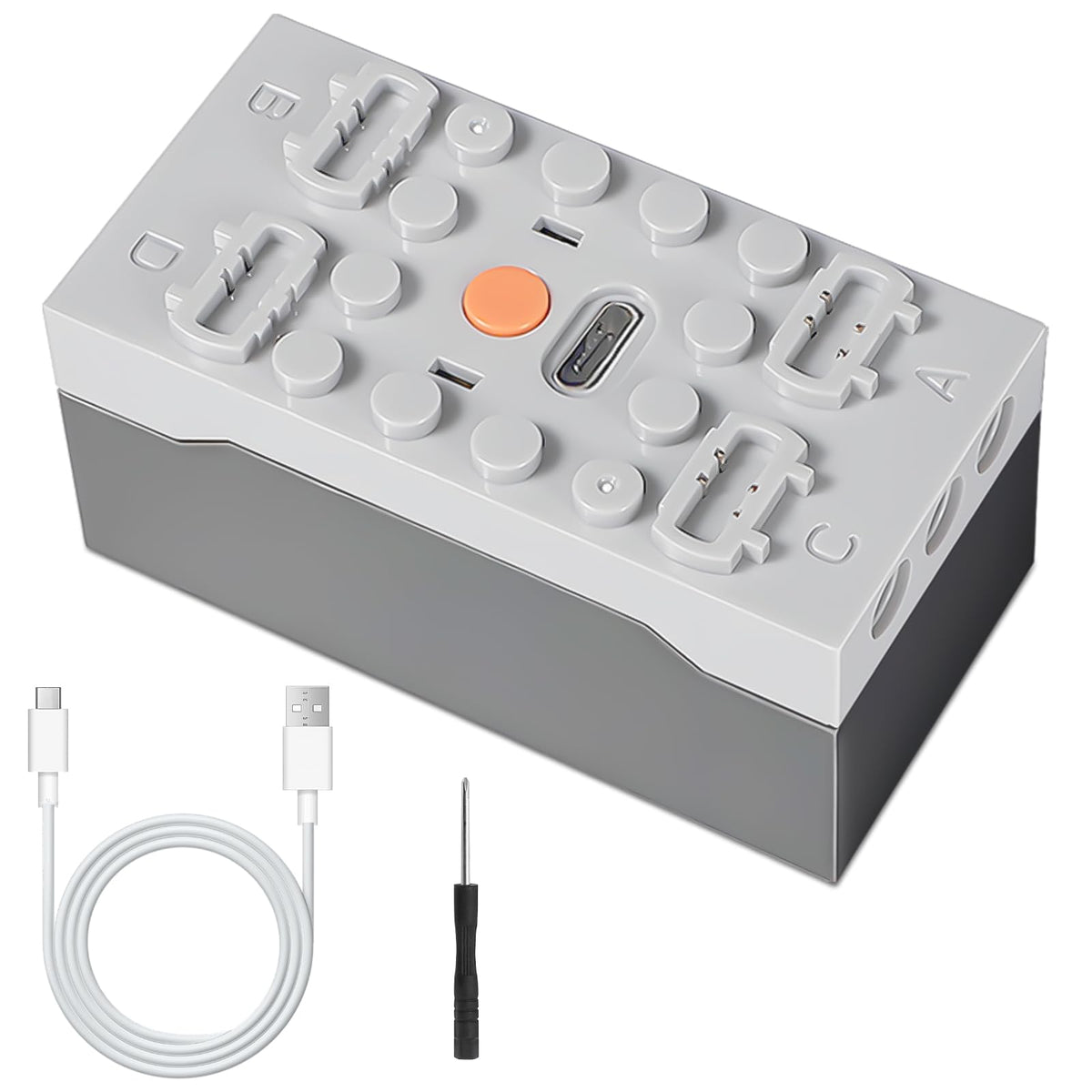 Set motor electric reîncărcabil Power Functions pentru blocuri de construcție și jucării