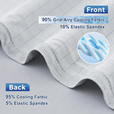 Cooling Blanket for Hot Sleepers Ice Cold Q-Max 0.45 Double-Sided Cool Touch 228x228cm – Light Grey
