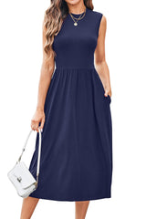 Rochie midi mulată elegantă cu volane și mâneci fluture damă – Turcoaz M