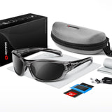 Ochelari de soare sport polarizați RIVBOS ramă flexibilă TR90 protecție UV400